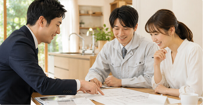 プランニング・施工の様子